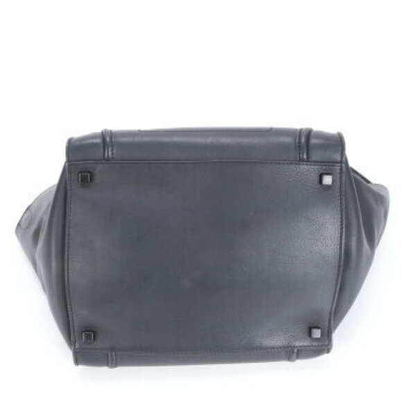 Celine Luggage Phantom leather Shoulder Bag Tote black - Picture 6 of 11